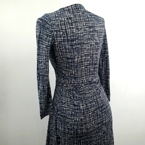 BCBGMAXAZRIA Wrap Dress with Assemetric Hemline - Picture 8 of 10